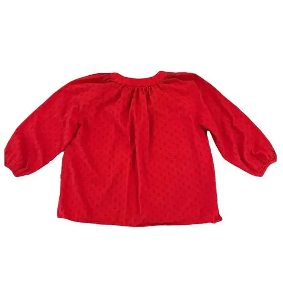 Universal Thread Goods Co. Red Boho Peasant Blouse - SIZE XS - Picture 3 of 6